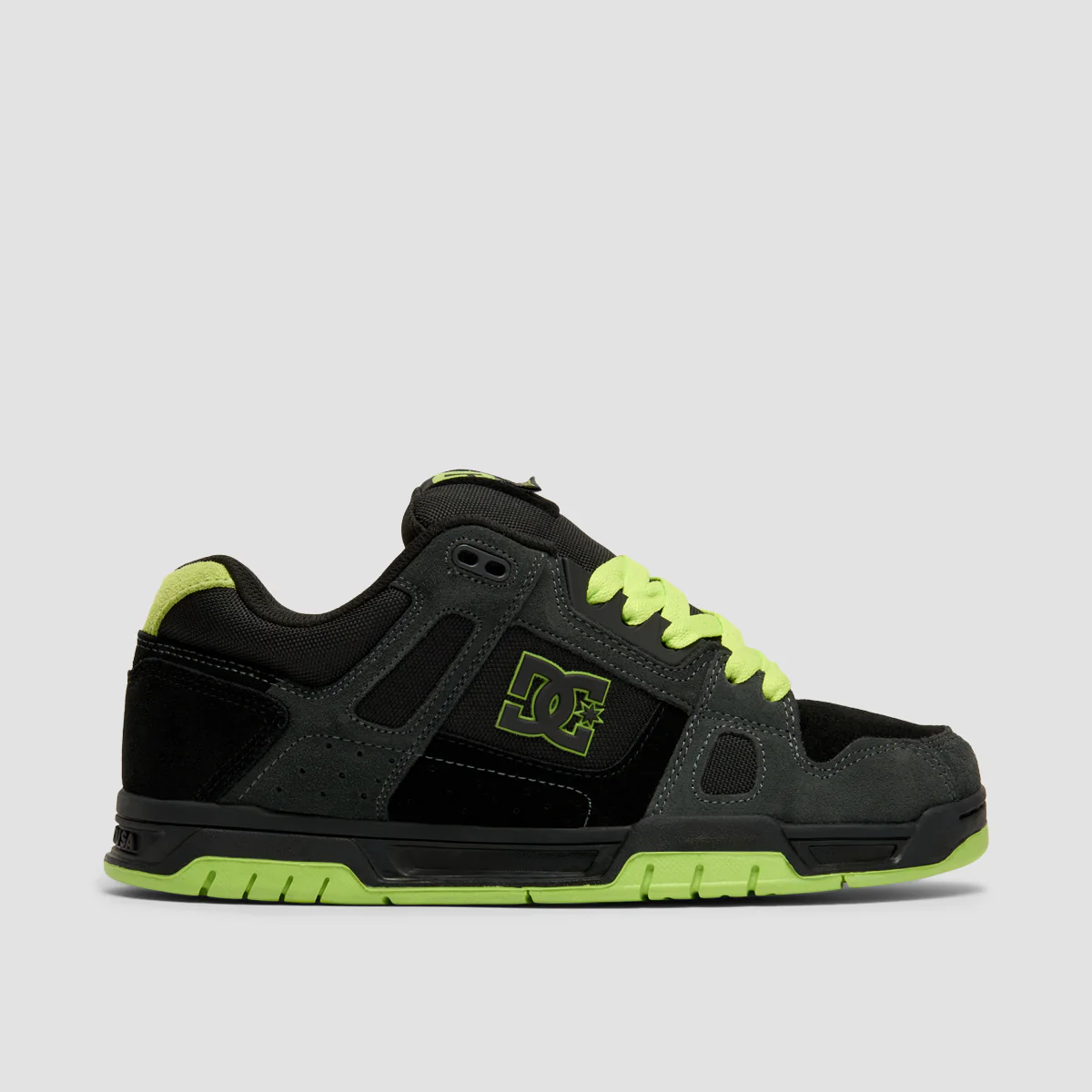 DC Stag Shoes - Black/Grey
