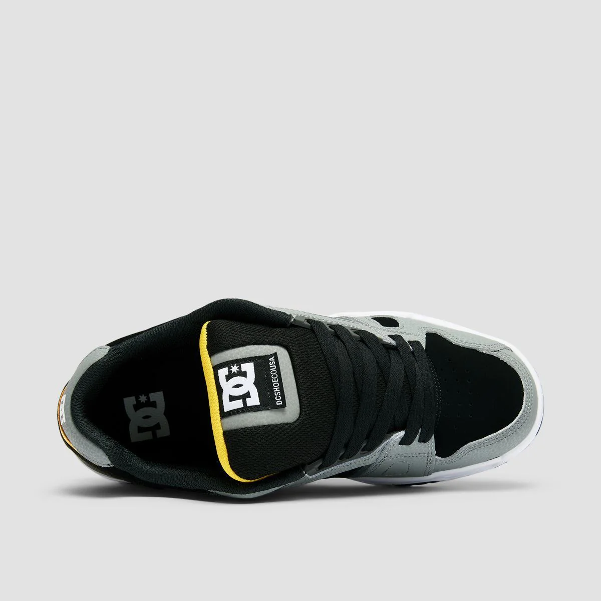 DC Stag Shoes - Grey/Yellow - Image 4