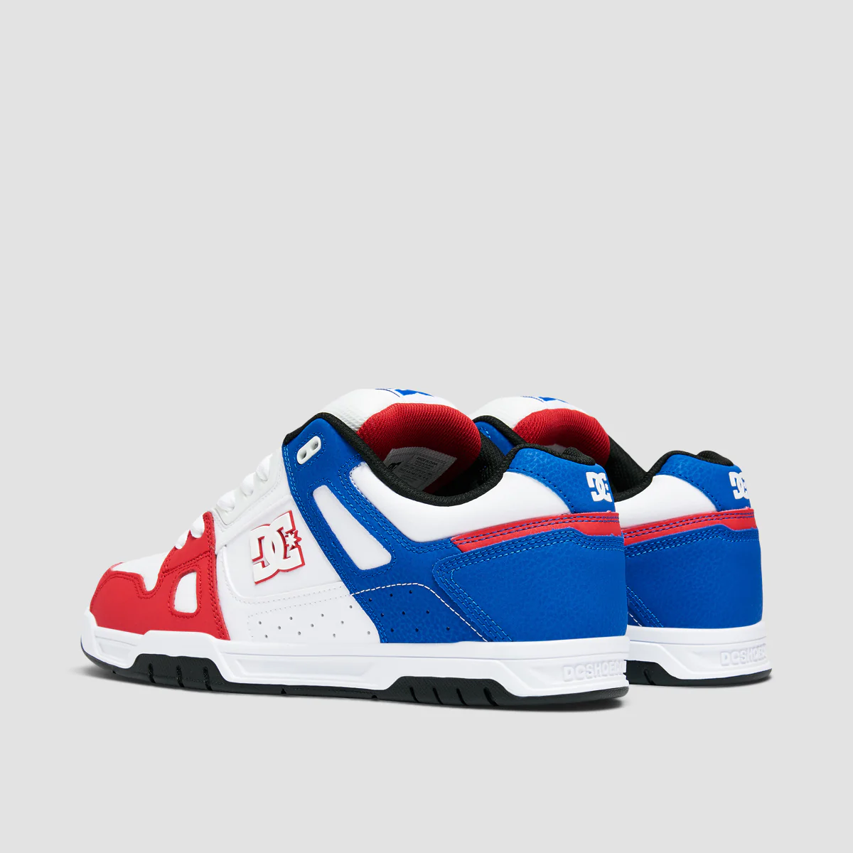 DC Stag Shoes - Red/White/Blue - Image 3