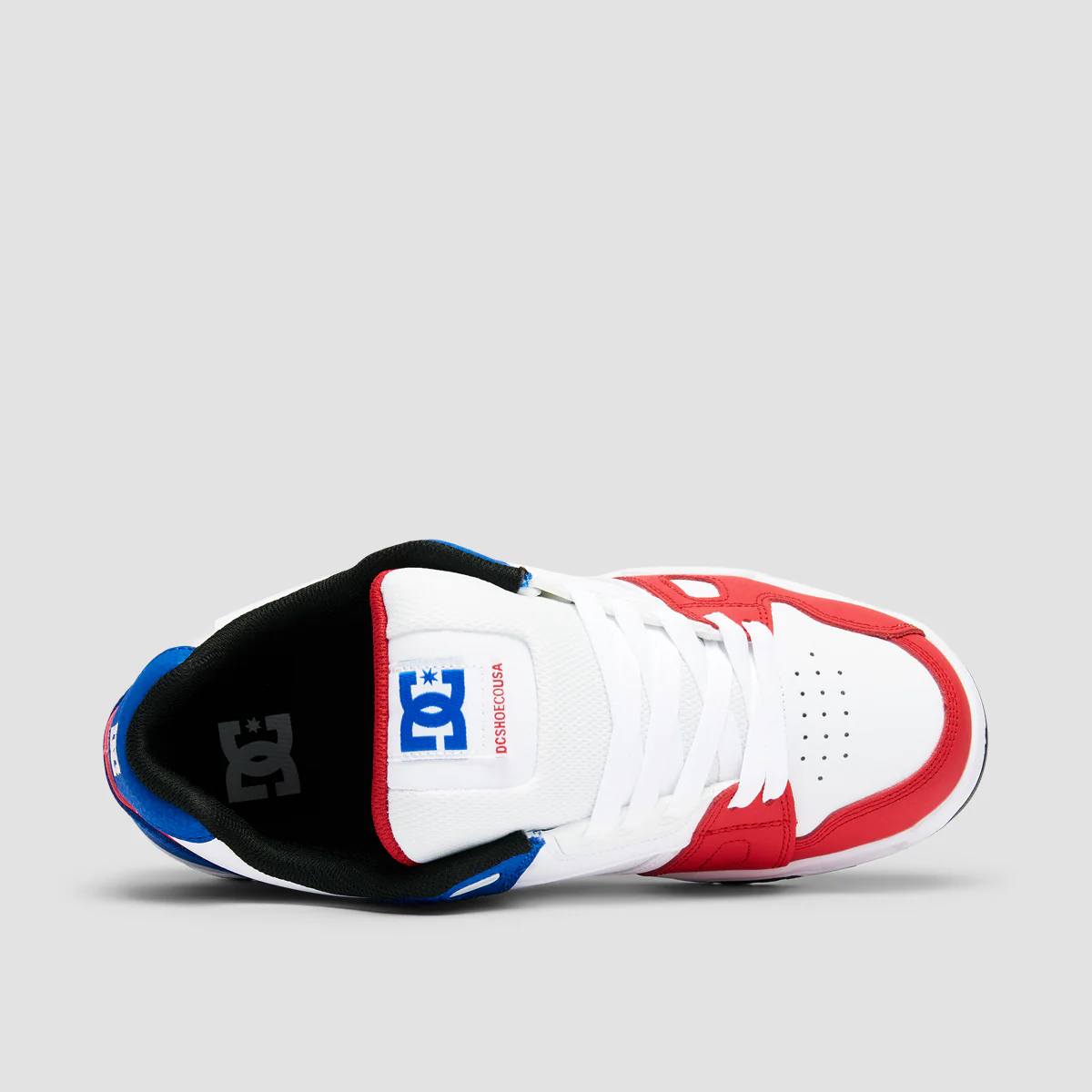 DC Stag Shoes - Red/White/Blue - Image 4