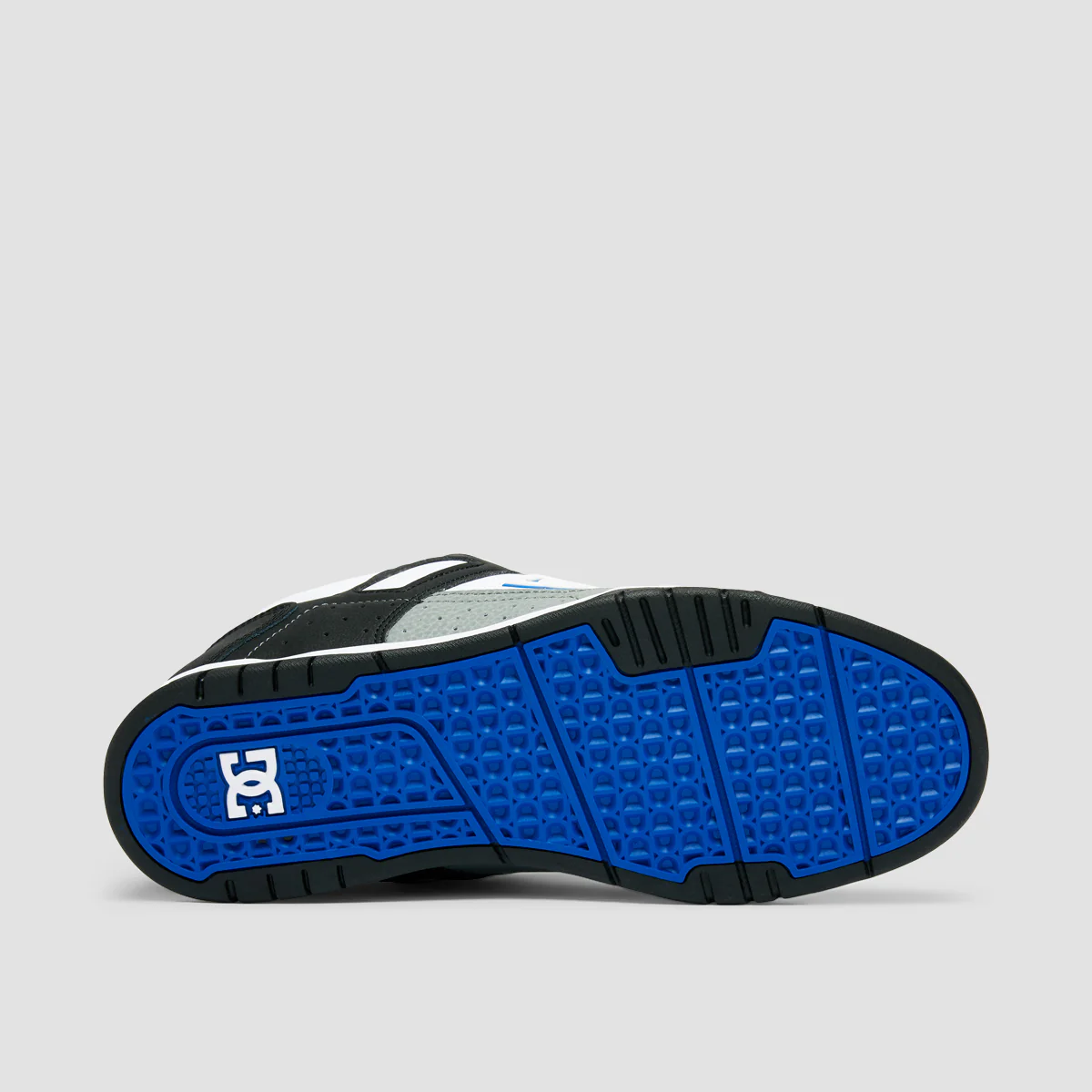 DC Stag Shoes - White/Grey/Blue - Image 5