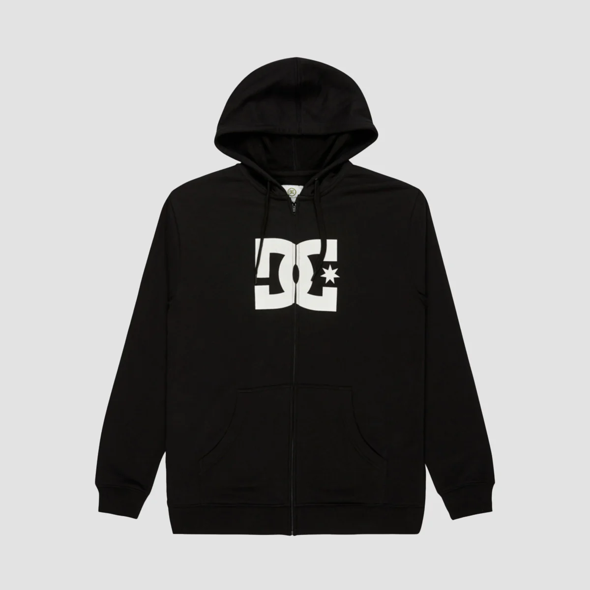 DC Star Zip Hoodie Black