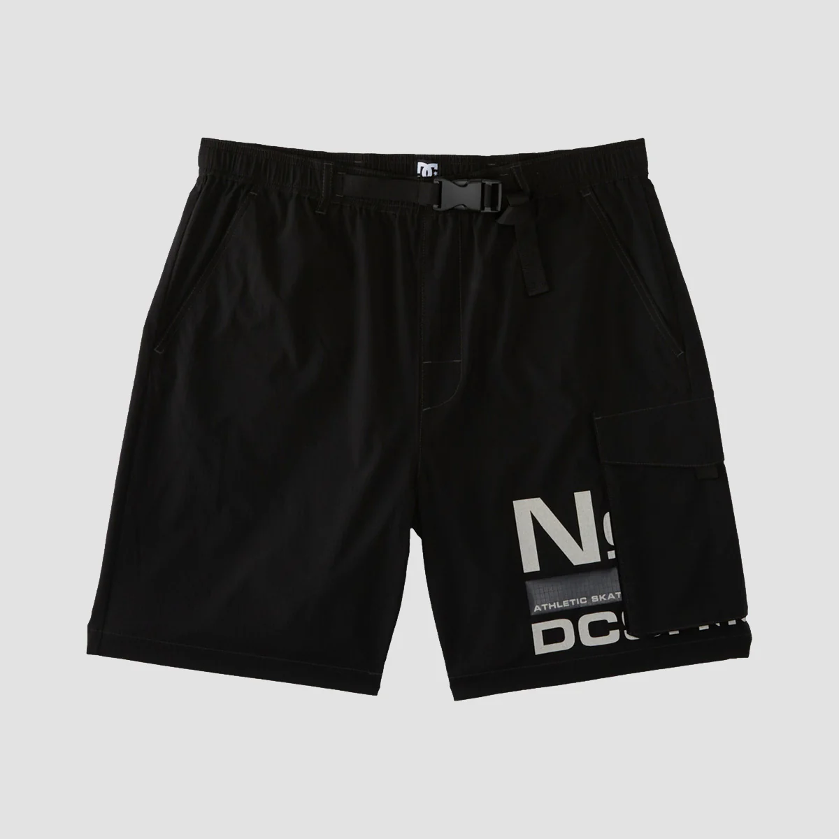 DC Static 94 Cargo Shorts Black - Image 2