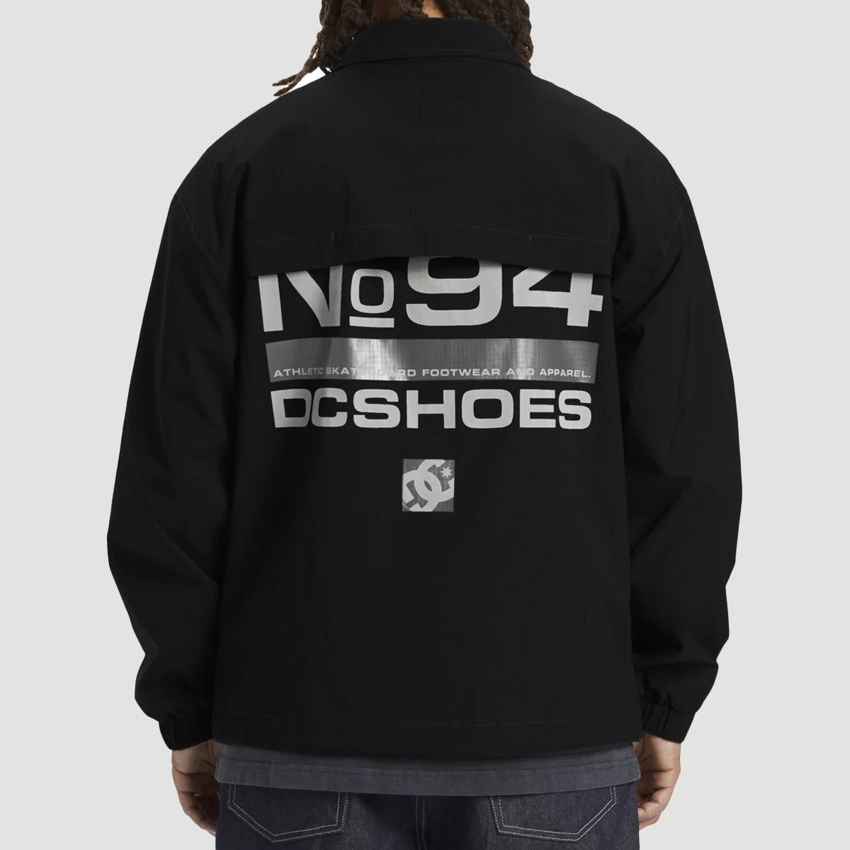 DC Static 94 Coaches Jacket Black - Image 2