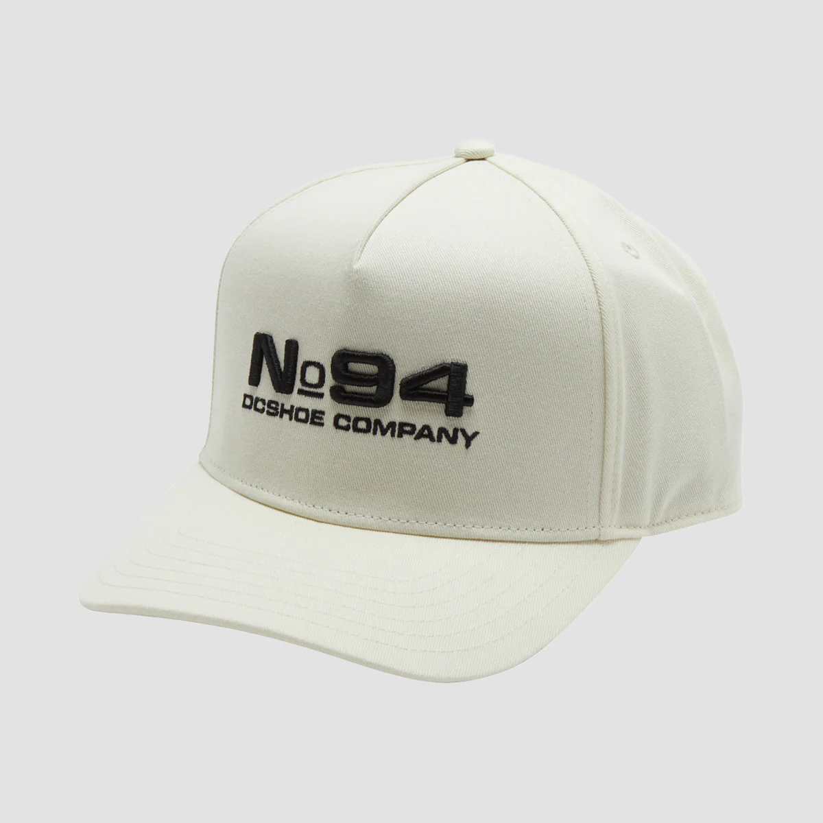DC Static 94 Snapback Cap Vanilla