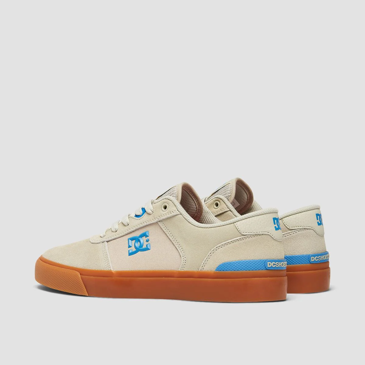 DC Teknic S Shoes - White/Gum - Image 3