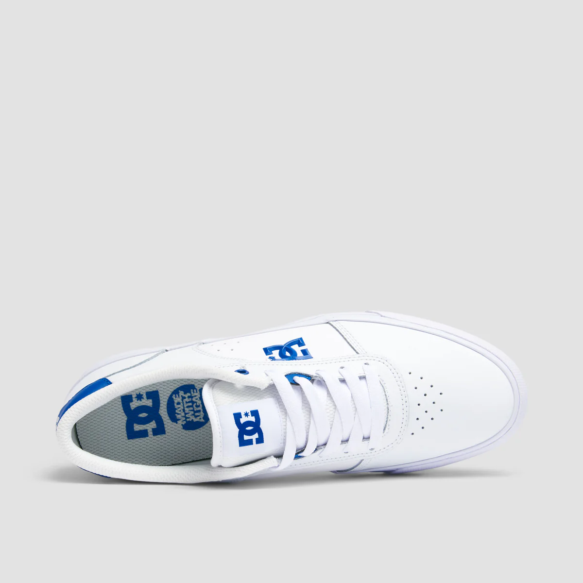 DC Teknic Shoes - White/Blue - Image 4