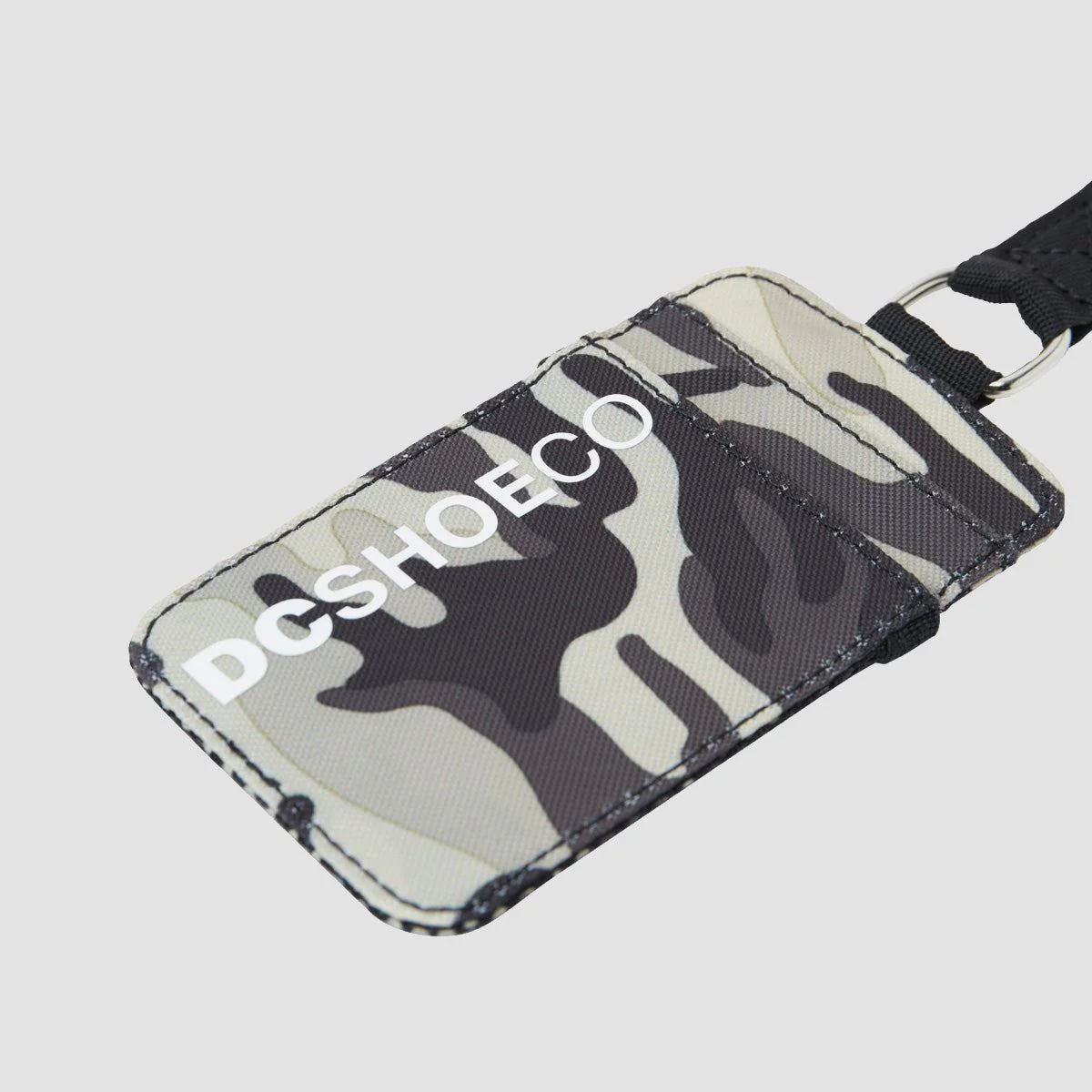 DC Transit Cardholder Lanyard Stone Camo - Image 3