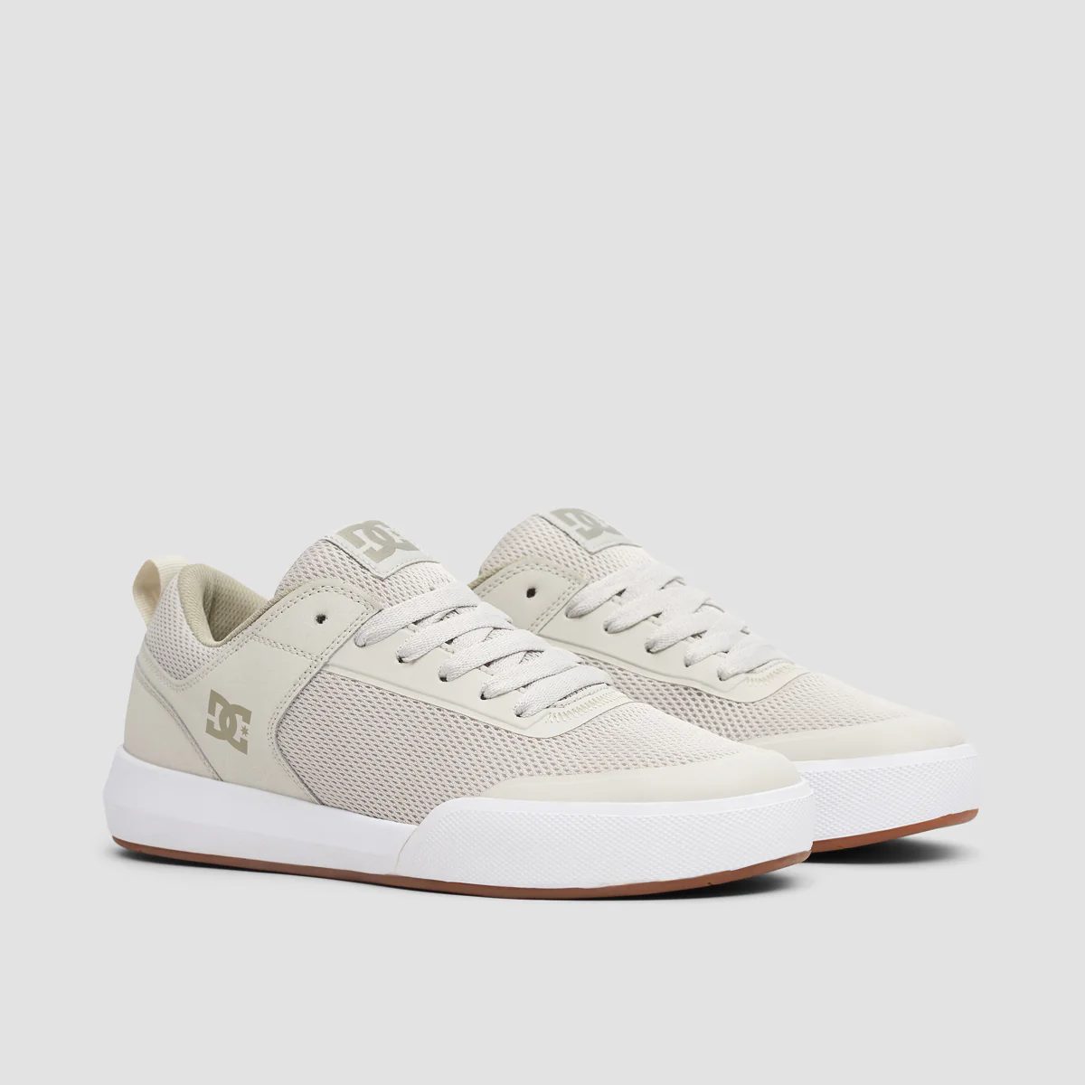 DC Transit Shoes - Chestnut/Off White - Image 2