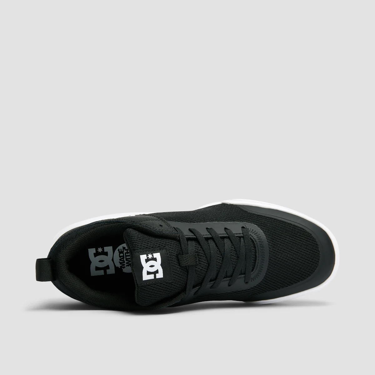 DC Transit Shoes - Black/White - Image 4