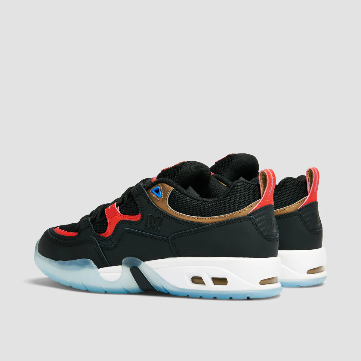 DC Truth OG Shoes - Black/Red/Blue - Image 3