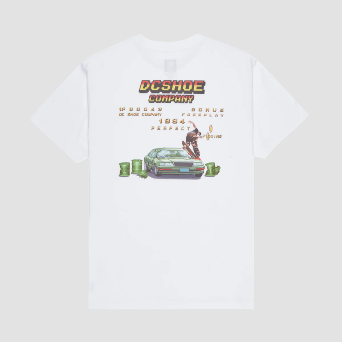 DC Two Bit T-Shirt White - Image 2