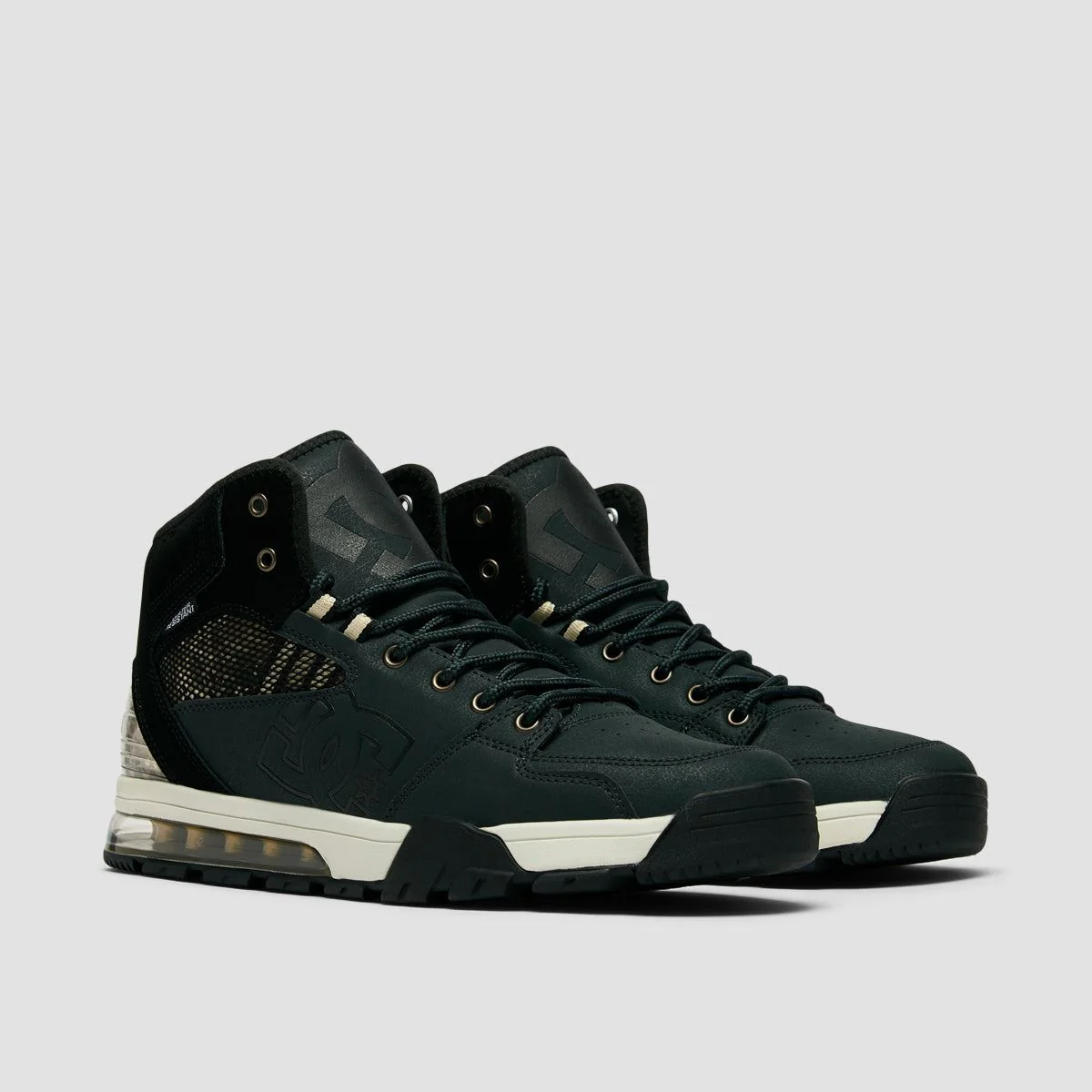 DC Versatile Hi WR Boots - Green/Black/White - Image 2