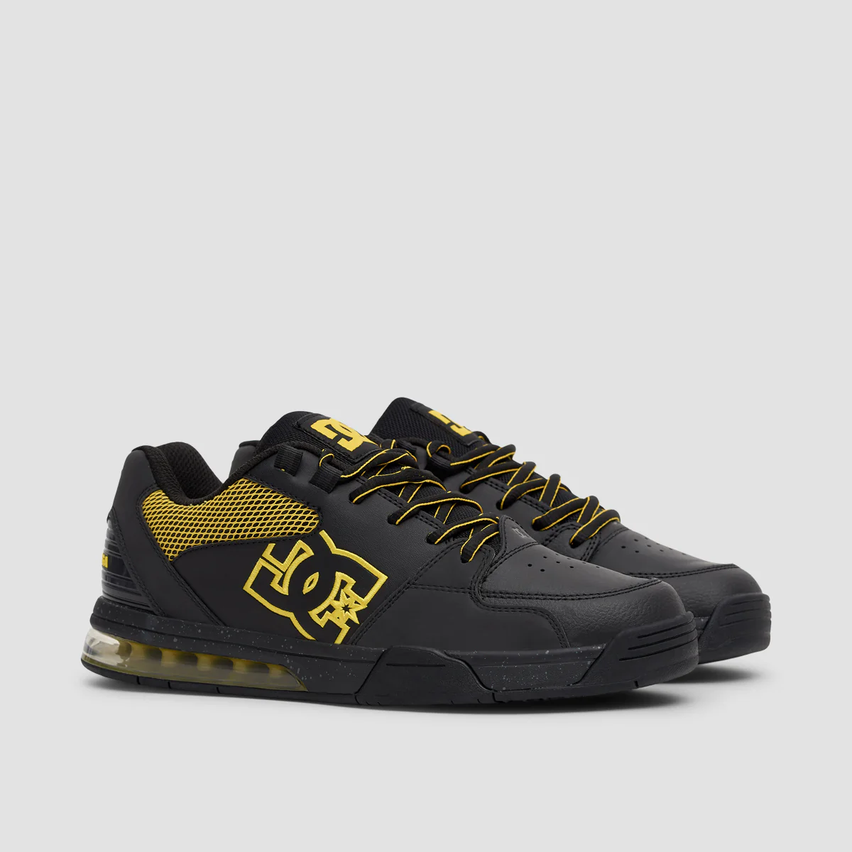 DC Versatile LE Shoes - Black/Yellow - Image 2