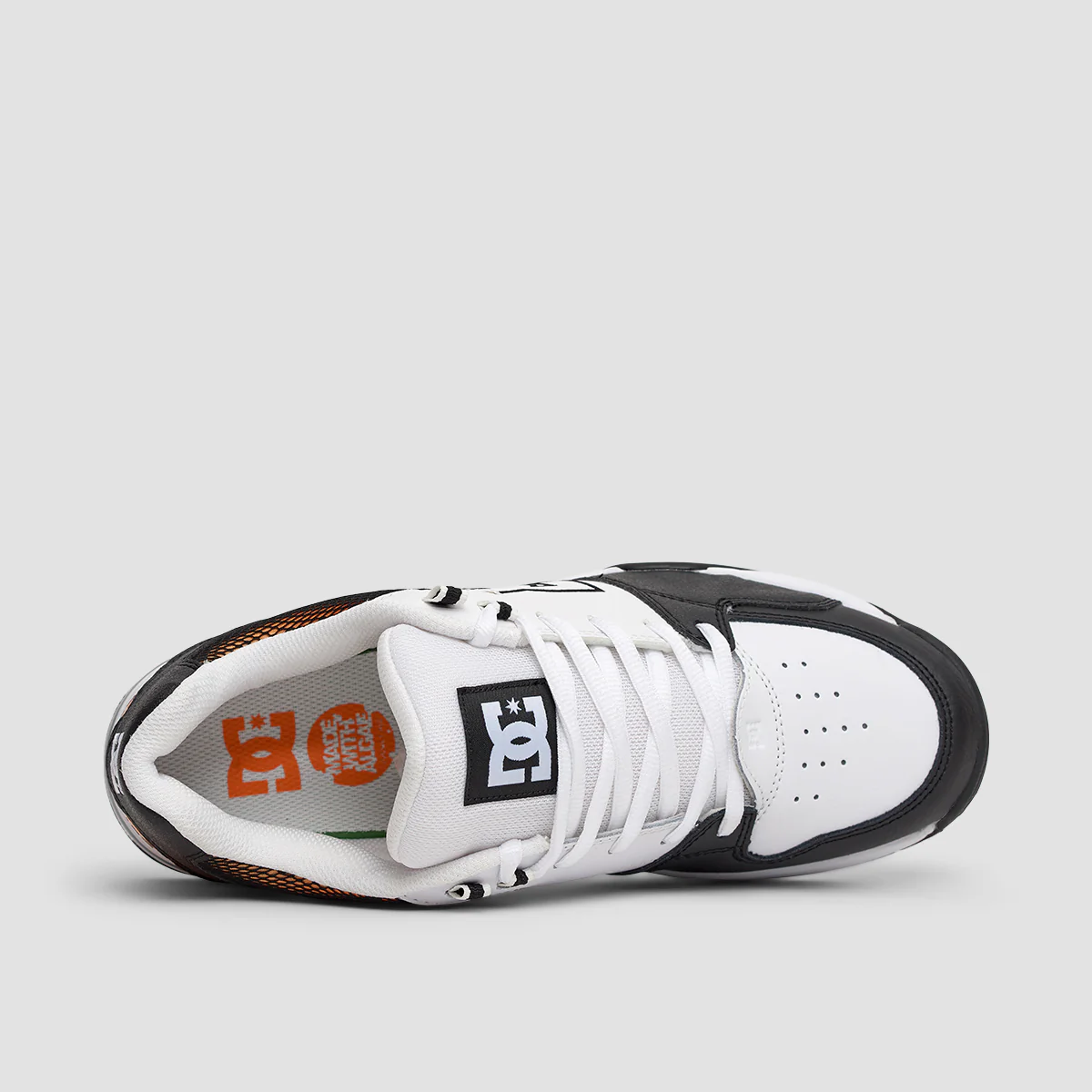 DC Versatile Shoes - White/Black/Orange - Image 4
