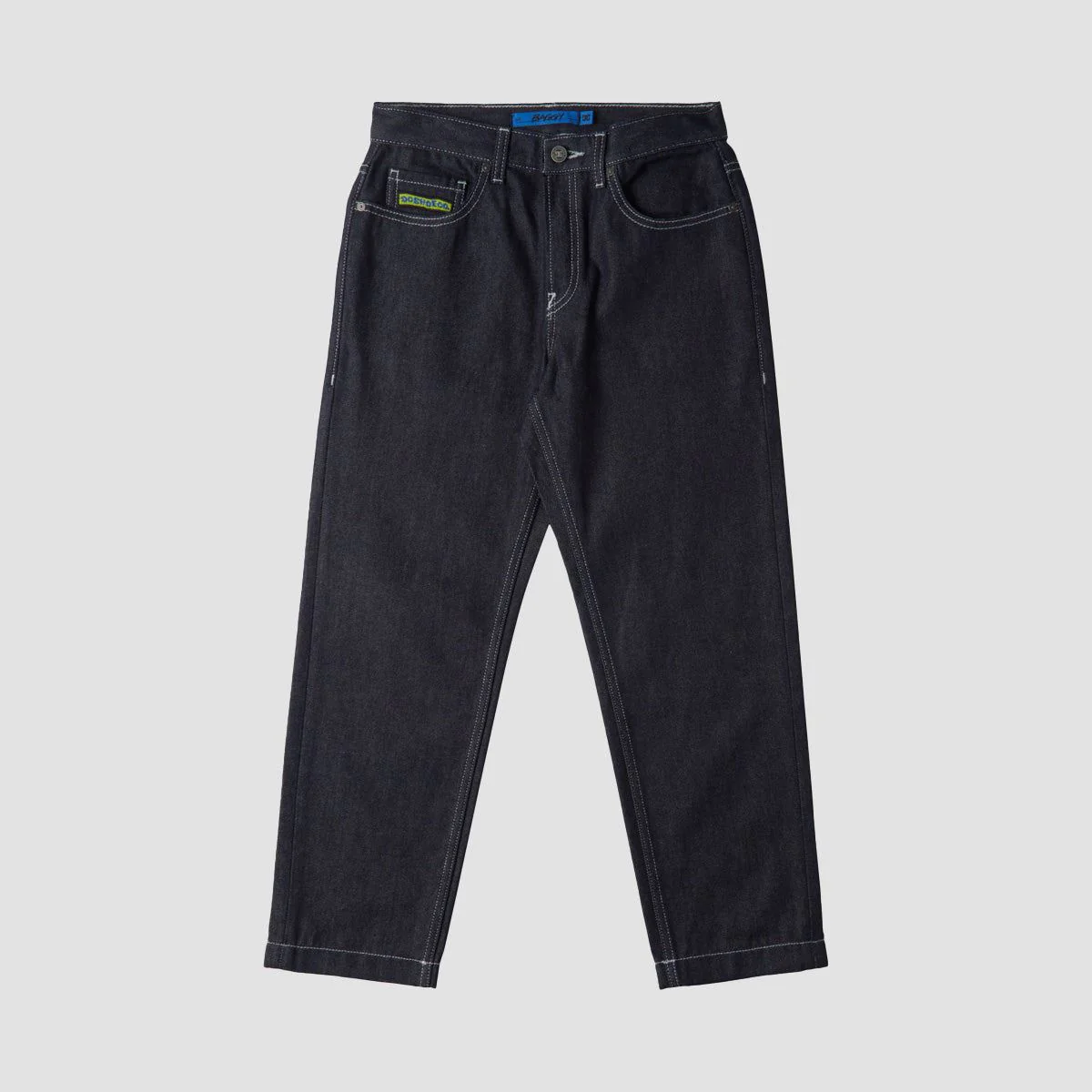 DC Worker Baggy Jeans Raw Indigo - Image 4