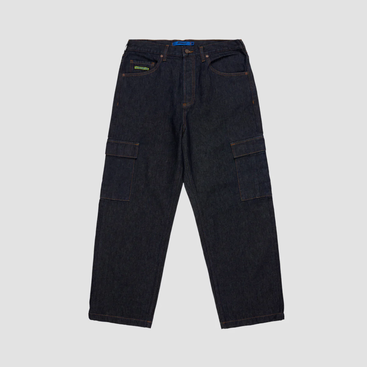 DC Worker Cargo Baggy Fit Jeans Dark Denim - Image 3