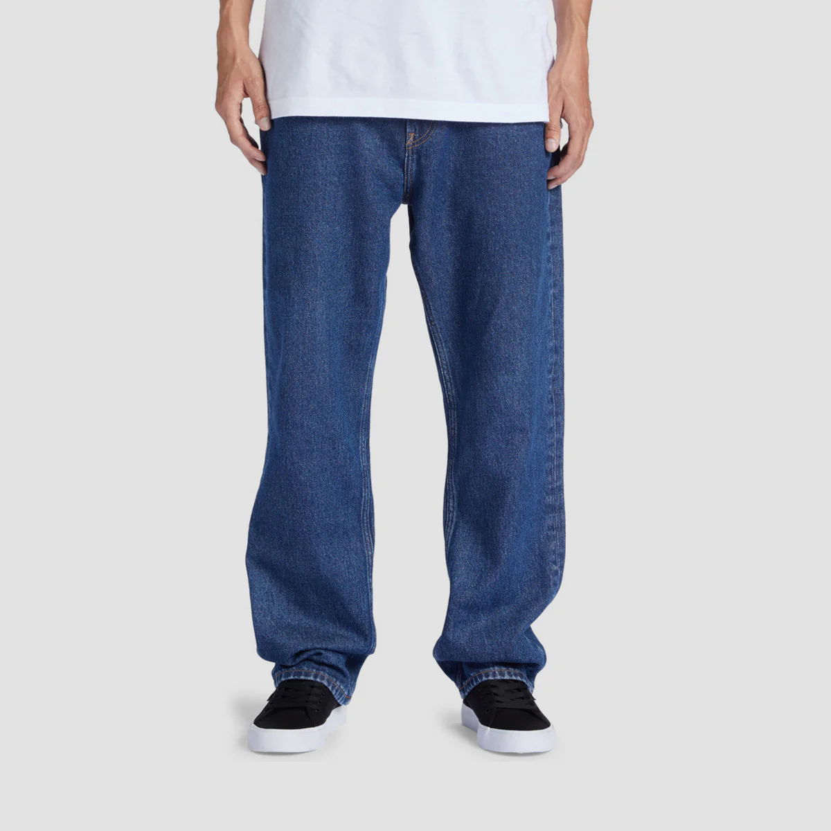 DC Worker Relaxed Fit Jeans Indigo Dark