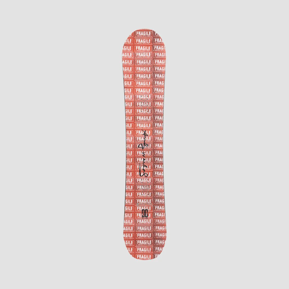 DC x Andy Warhol Ply Snowboard Red Fragile 154cm Wide