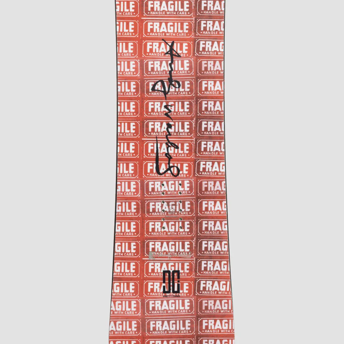 DC x Andy Warhol Ply Snowboard Red Fragile 154cm Wide - Image 3
