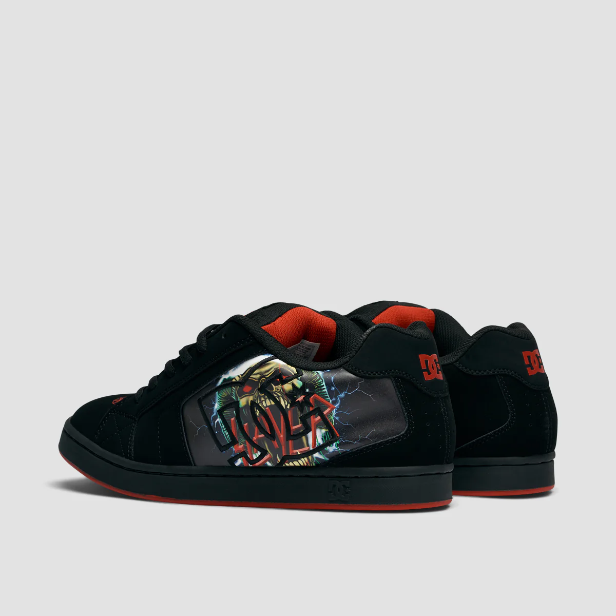 DC X Slayer Net Shoes - Black/Red - Image 3