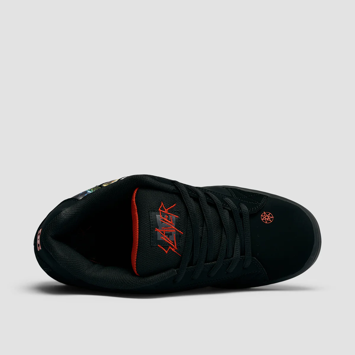 DC X Slayer Net Shoes - Black/Red - Image 4