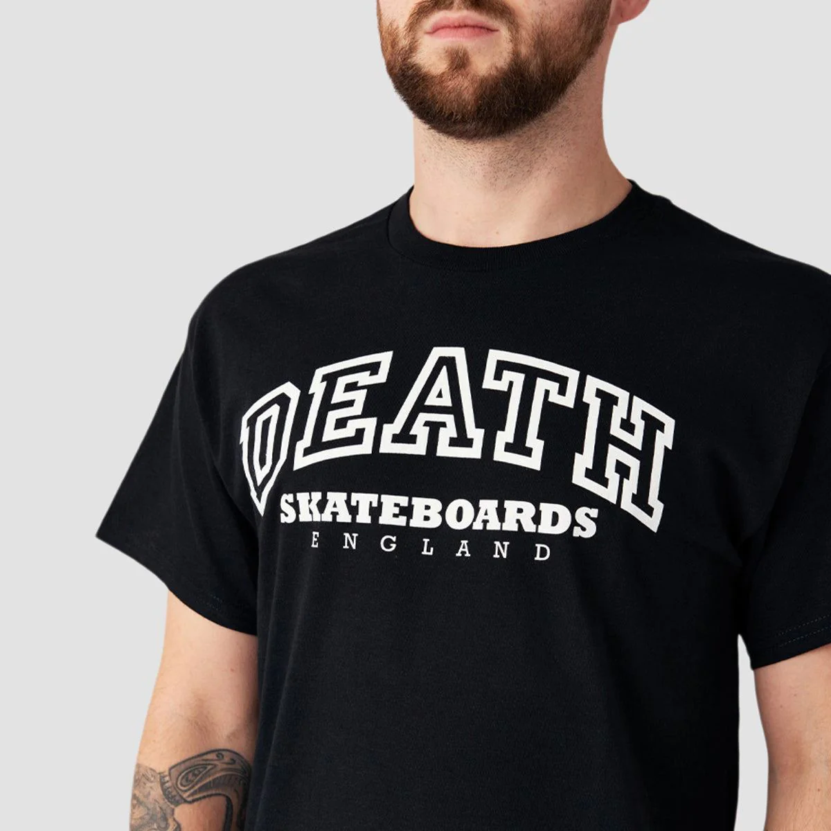 Death College T-Shirt Black - Image 2