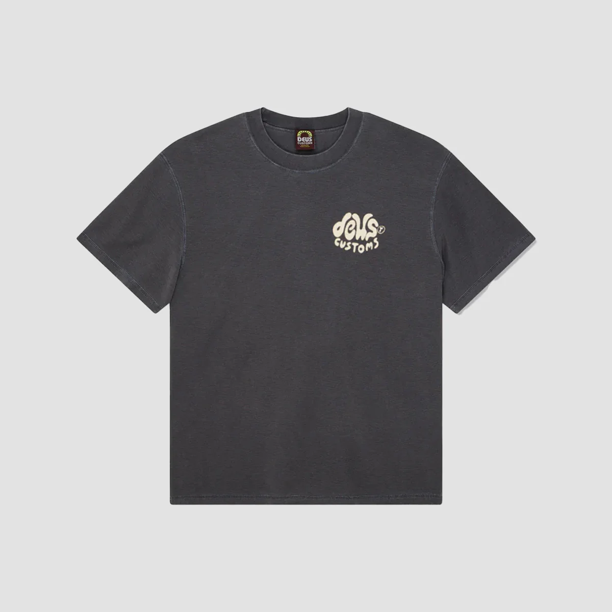 Deus Debris Reverse T-Shirt Anthracite - Image 2