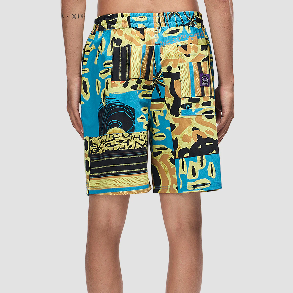 Deus Freamon Swim Shorts Yellow - Image 2