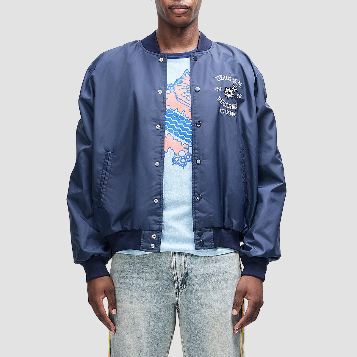 Deus Horsepower Jacket Black Iris