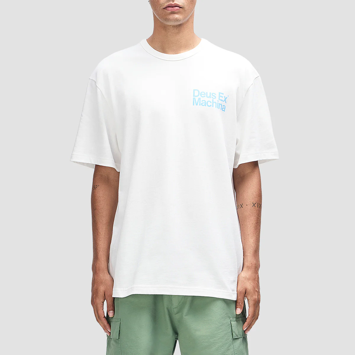 Deus Plenty Good T-Shirt Vintage White - Image 2