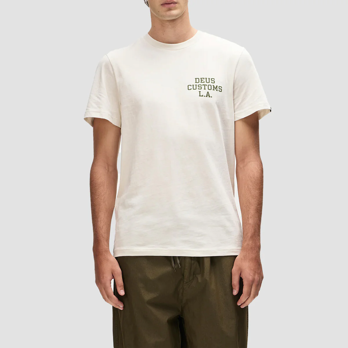 Deus Quickbeak T-Shirt Vintage White - Image 2
