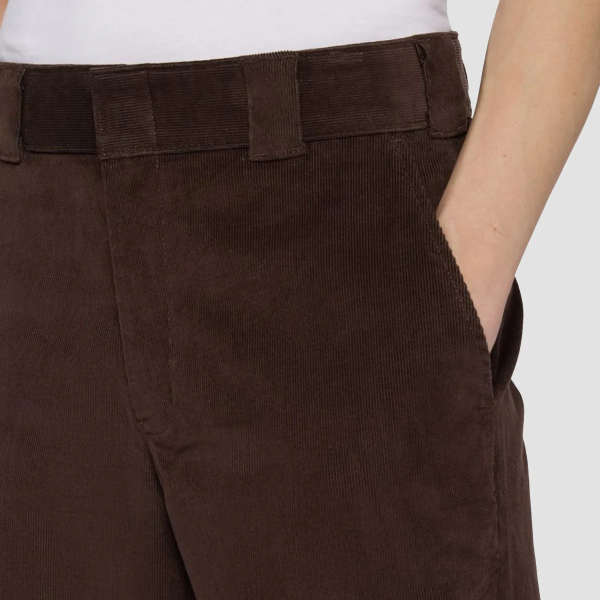 Dickies 874 Corduroy Pants Chocolate Brown - Image 4
