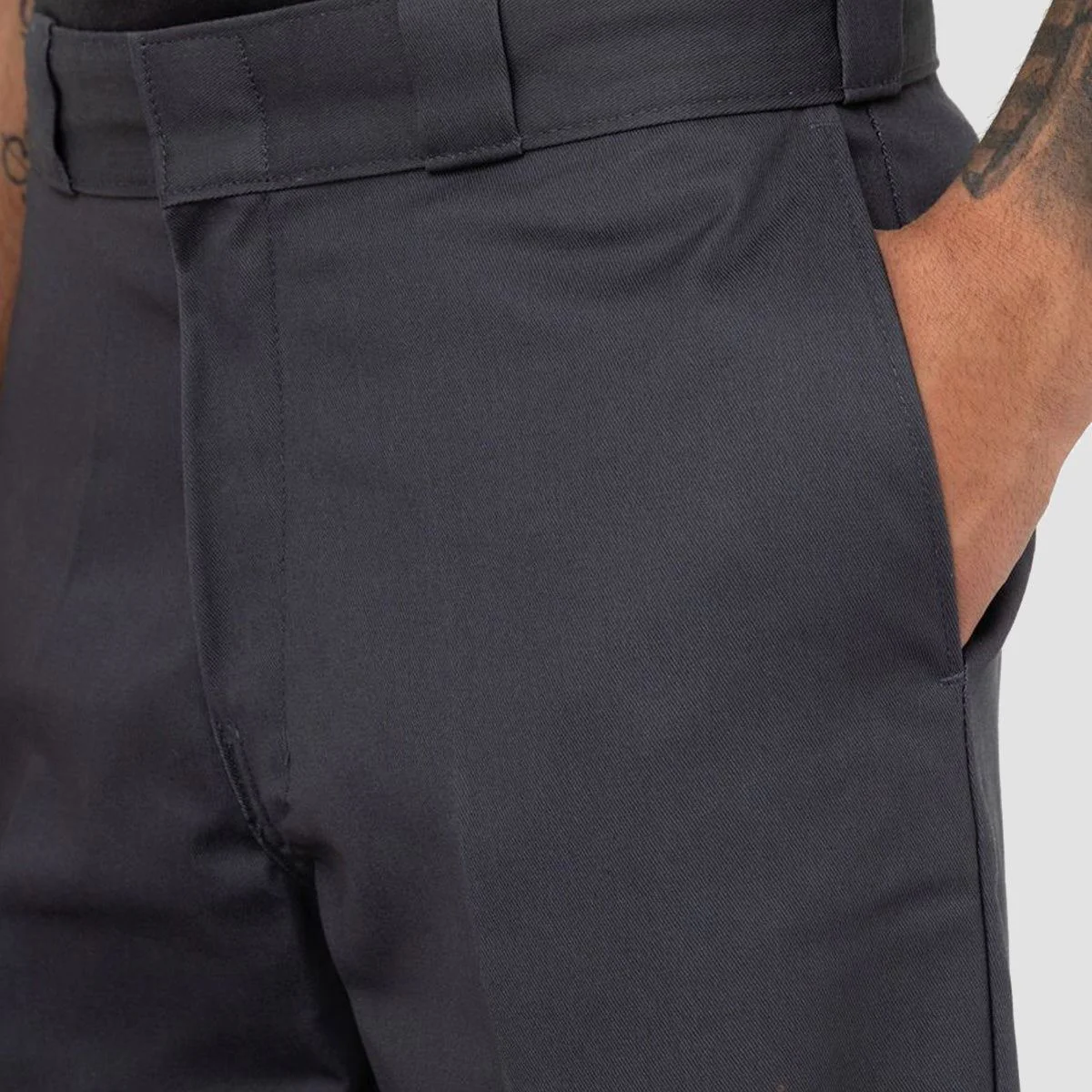 Dickies 874 Original Fit Work Pants Recycled Charcoal Grey - Image 3