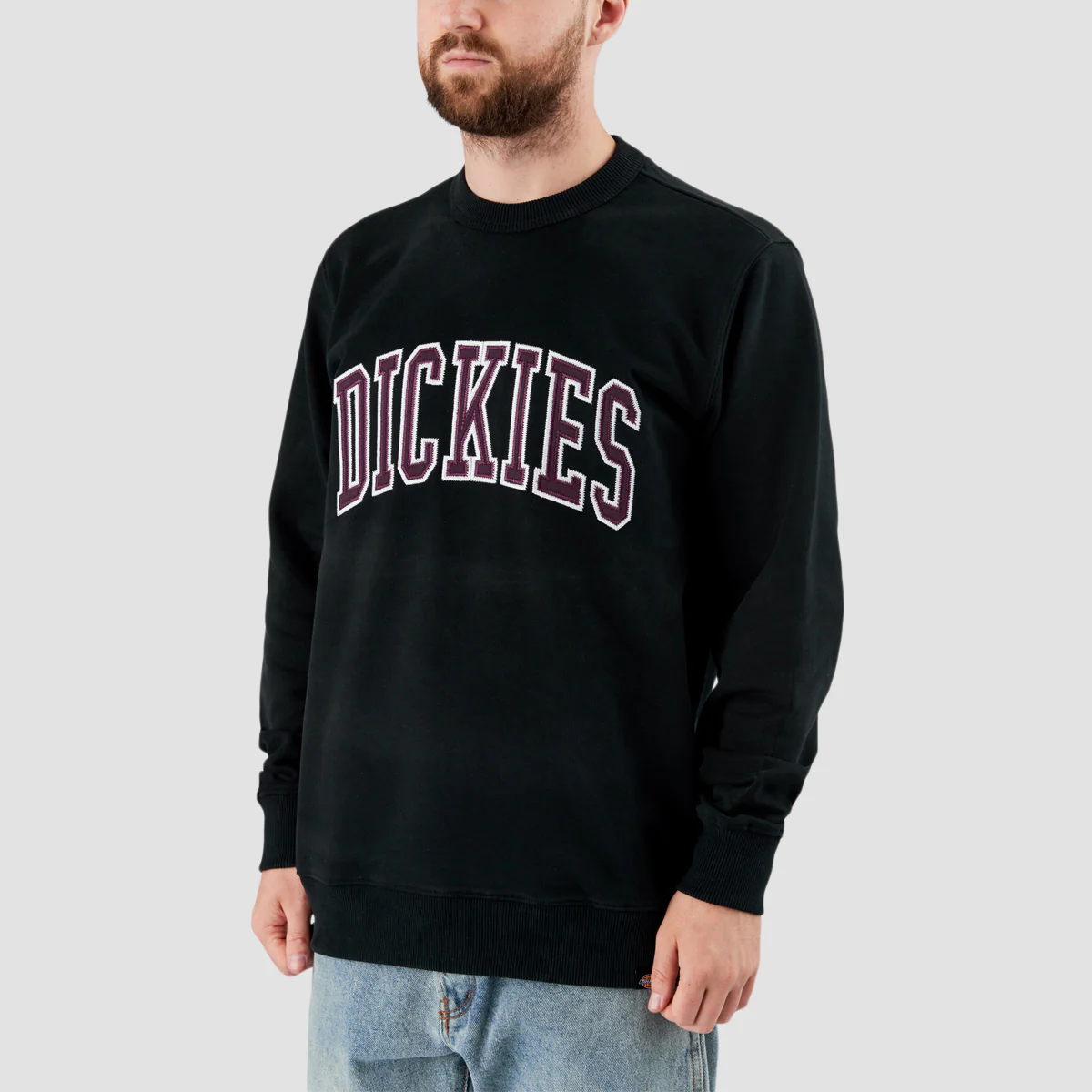 Dickies Aitkin Sweatshirt Black/Plum Perfect - Image 2