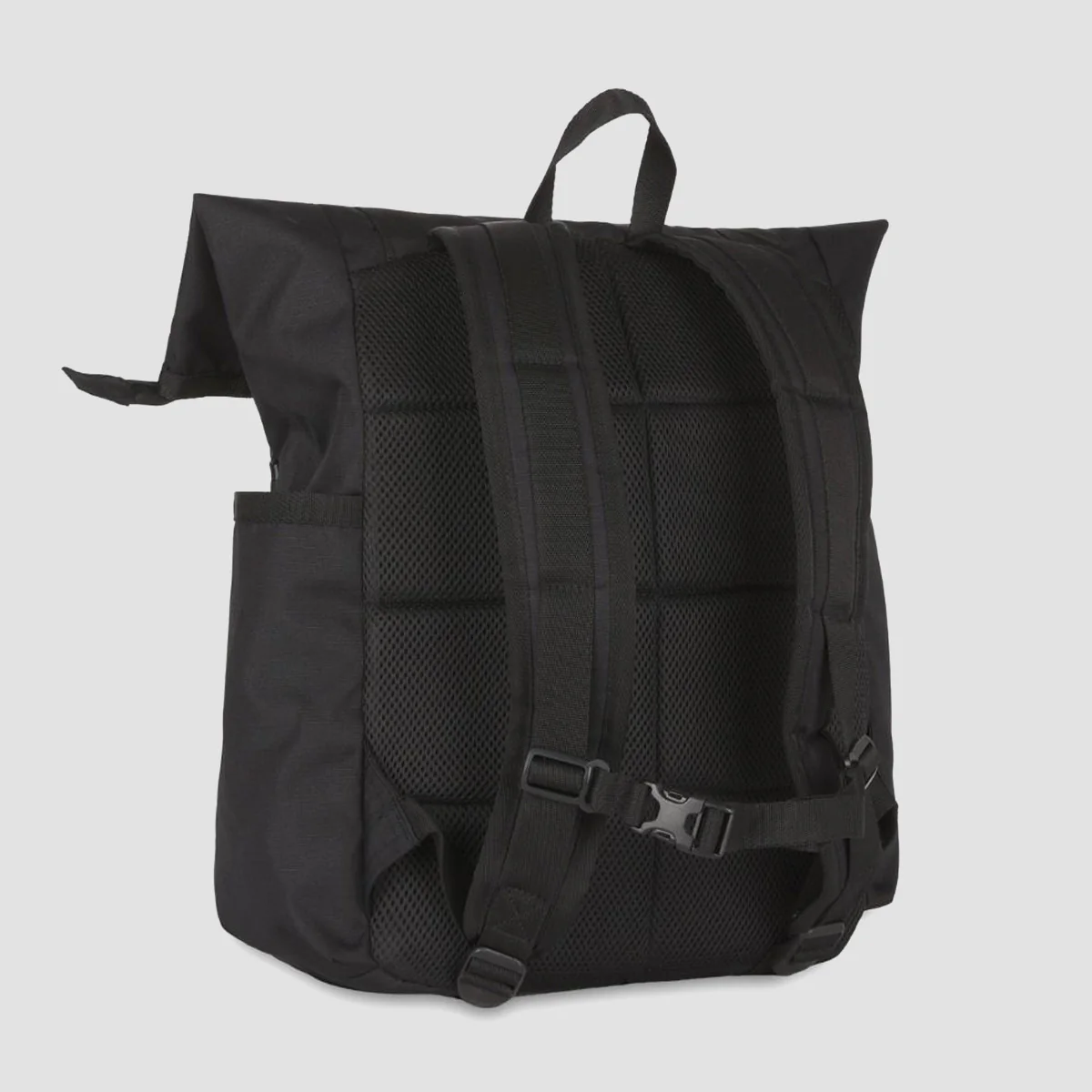 Dickies Ashville Roll Top Backpack Black - Image 2