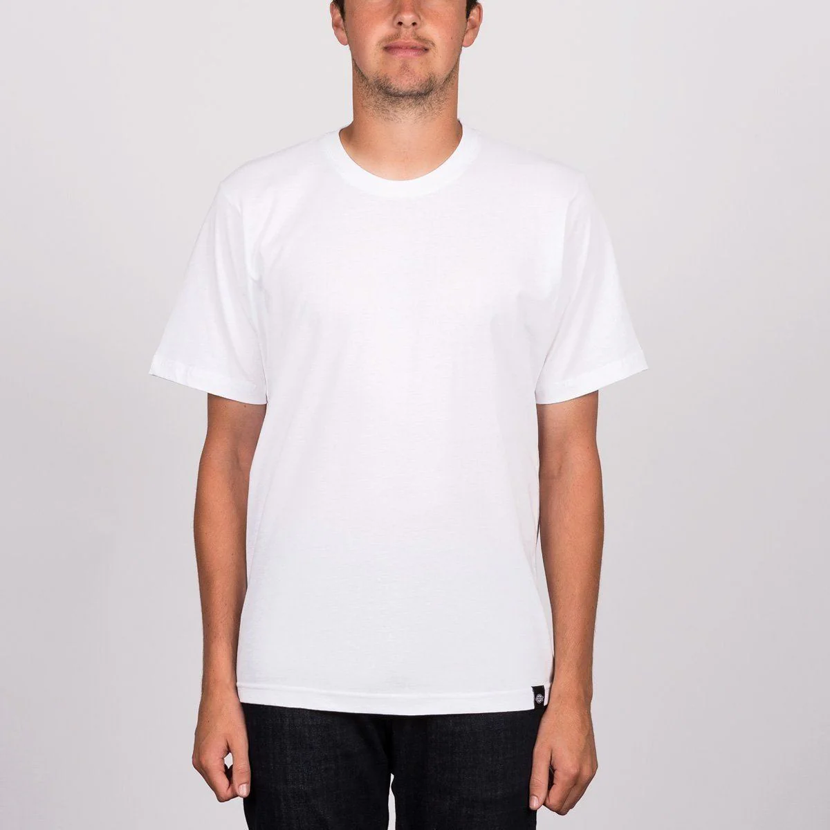 Dickies Crew Neck T-Shirt 3 Pack White - Image 2