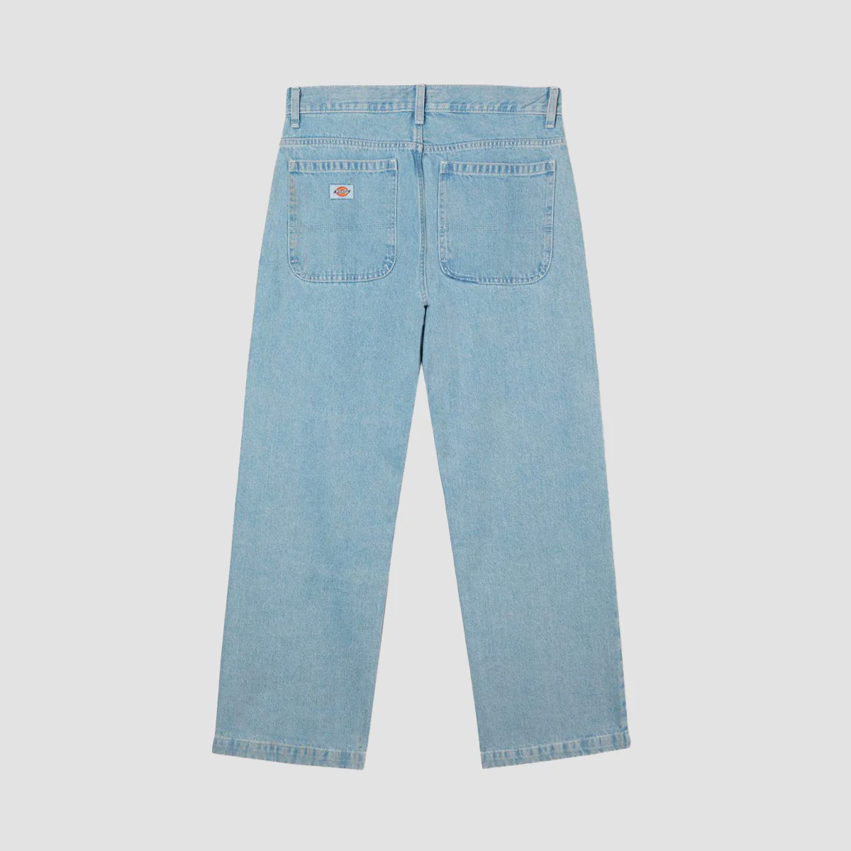 Dickies Double Knee Relaxed Fit Jeans Light Wash - Image 6