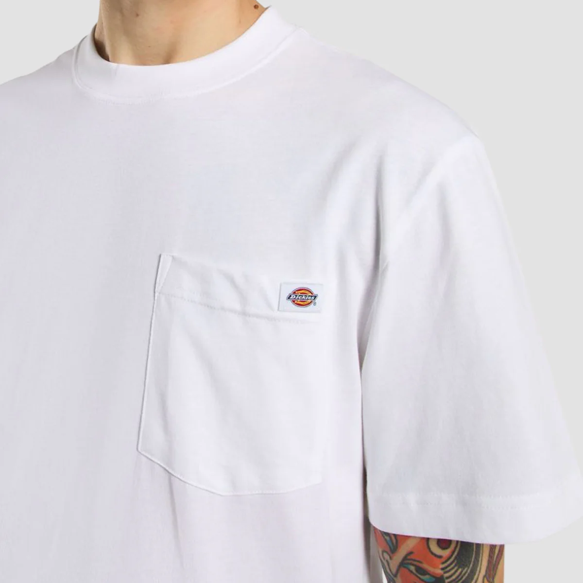 Dickies Heavyweight Relaxed Pocket T-Shirt White - Image 2