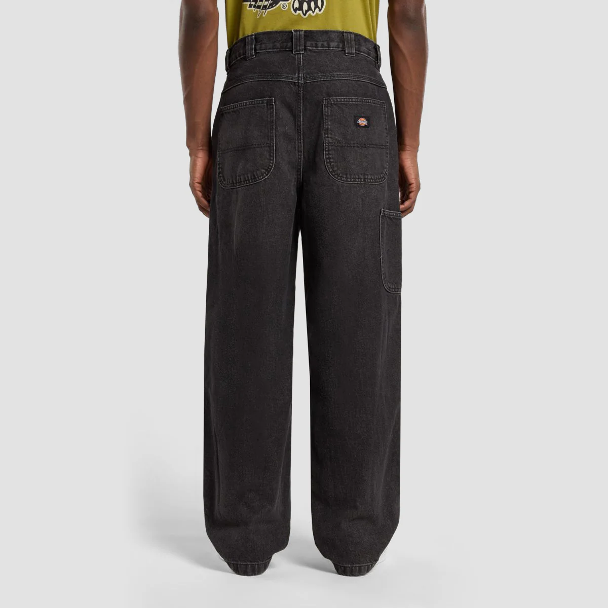 Dickies Madison Baggy Fit Jeans Black Wash Faded - Image 2