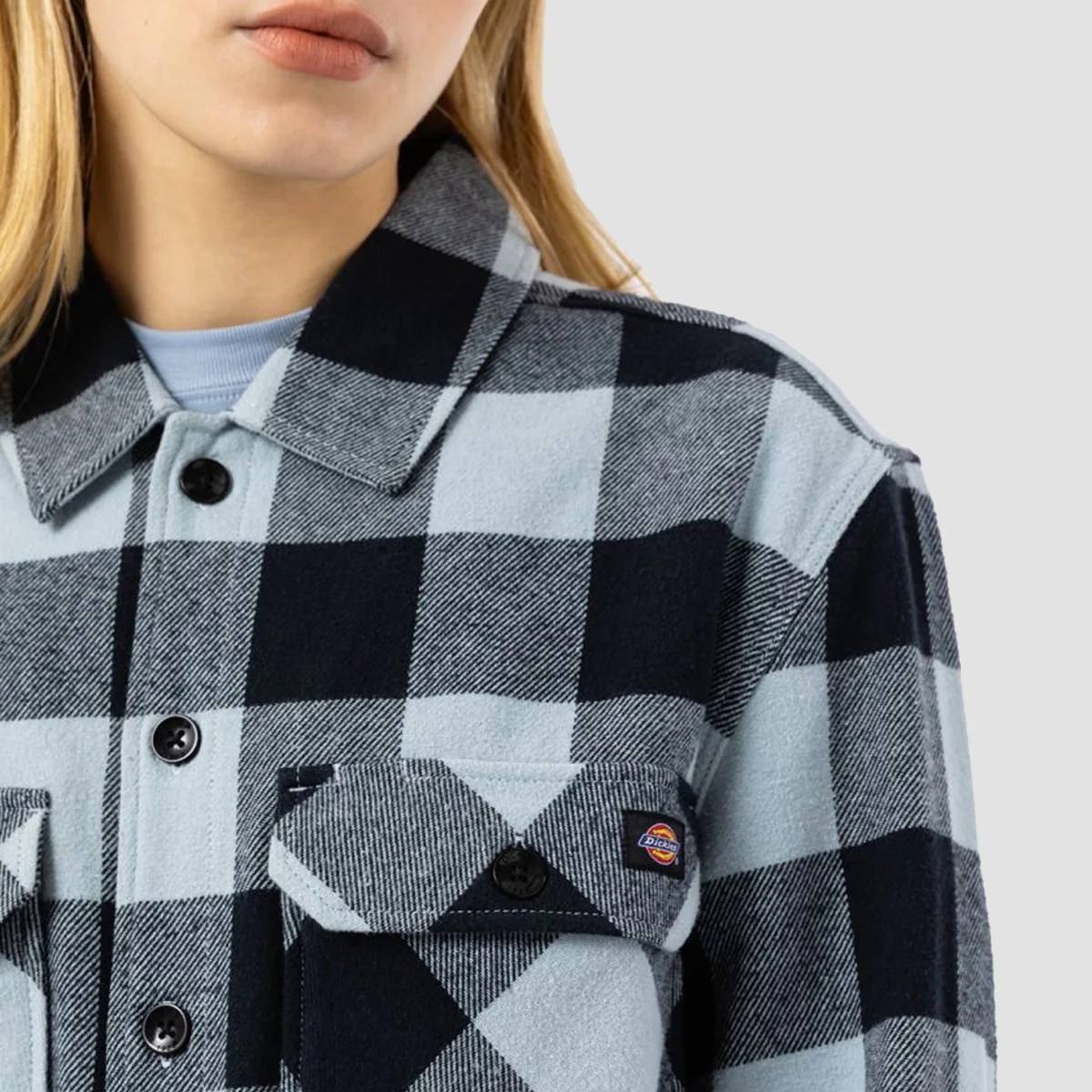 Dickies New Sacramento Shirt Ashley Blue - Image 2