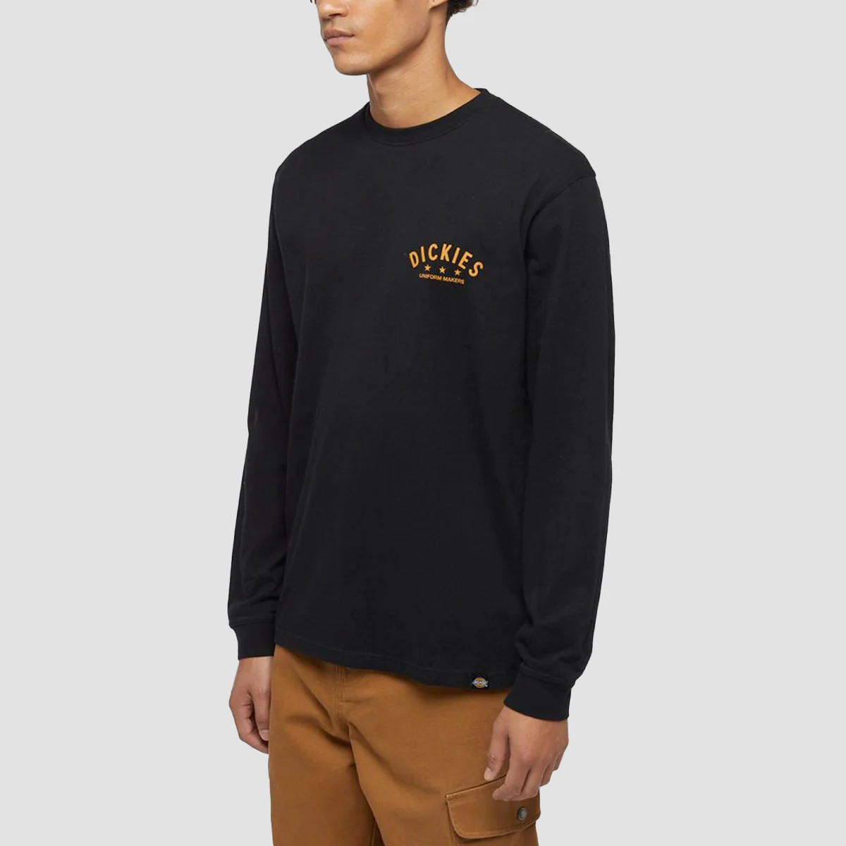 Dickies Trego Longsleeve T-Shirt Black - Image 3