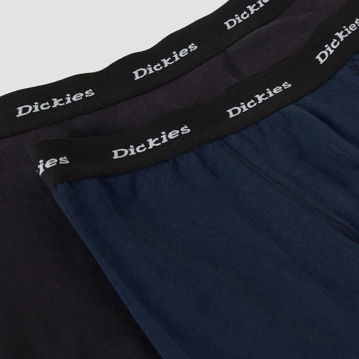 Dickies Trunk Boxer Shorts 2 Pack Navy/Black - Image 2