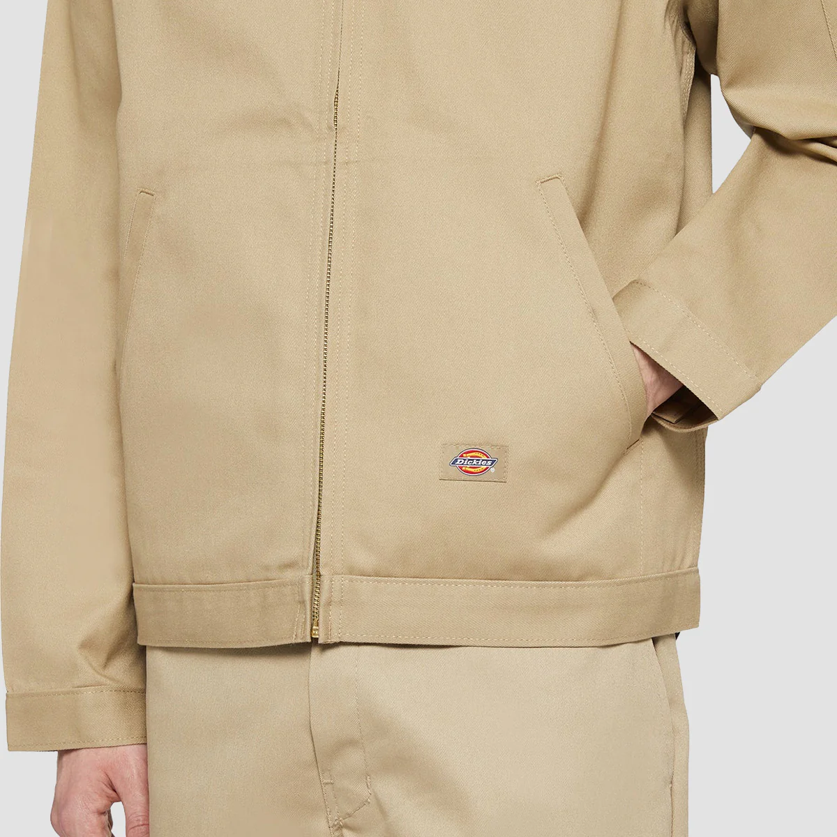 Dickies Unlined Eisenhower Jacket Recycled Khaki - Image 2