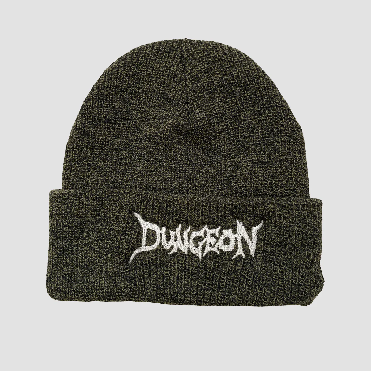 Dungeon Logo Beanie Moss/Glow In The Dark