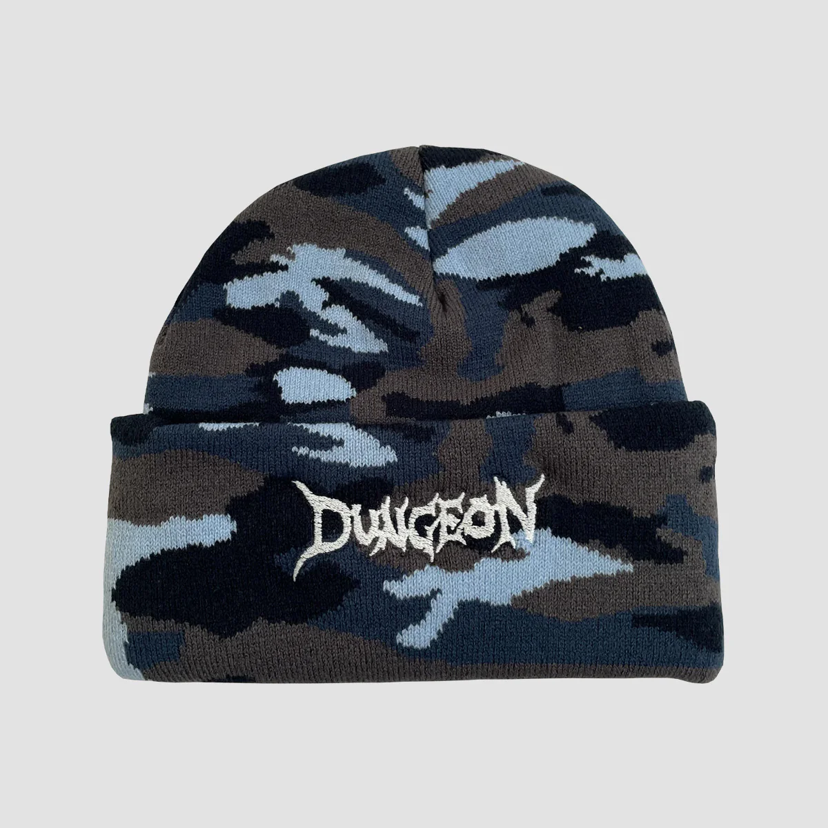 Dungeon Logo Beanie Urban Camo/Glow In The Dark