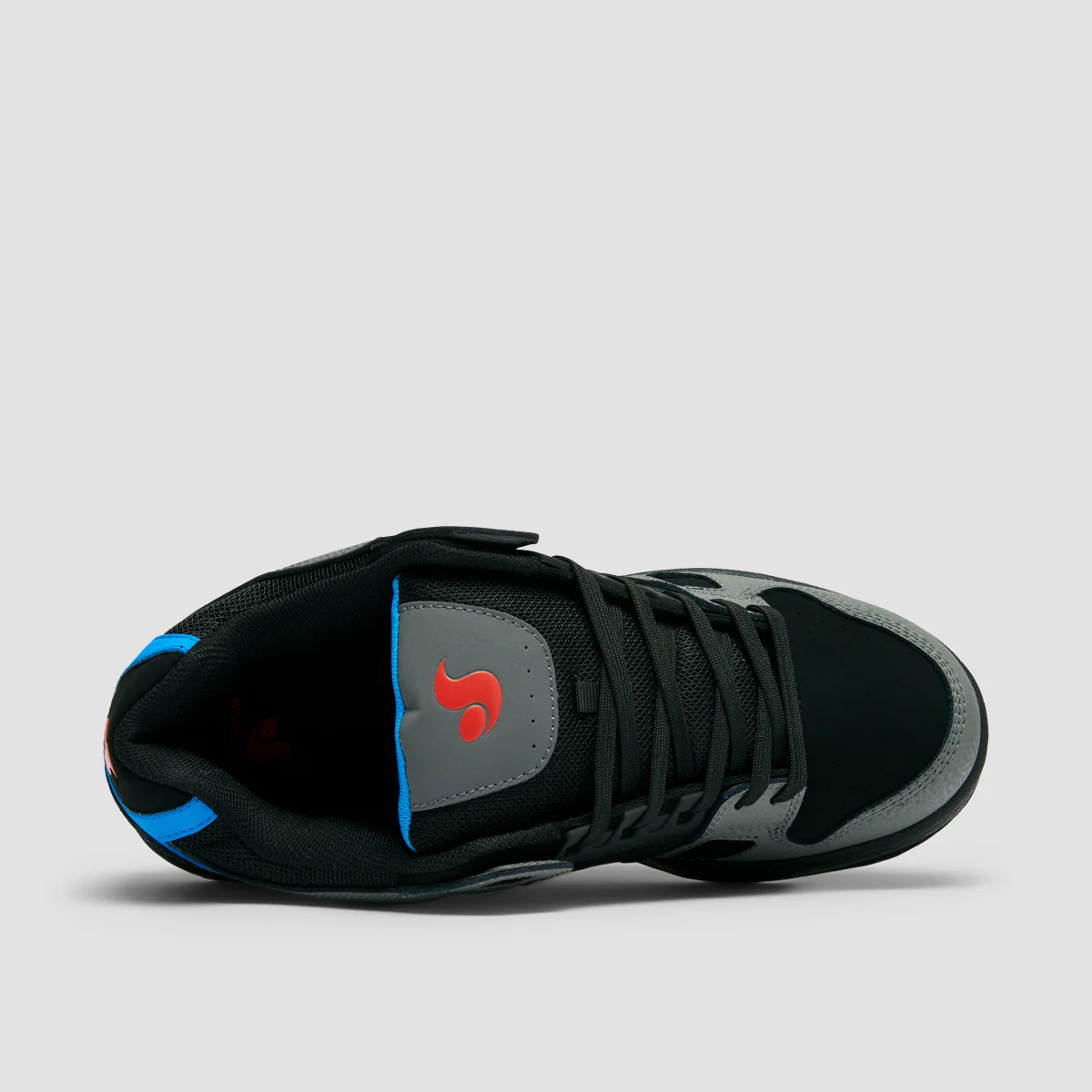 DVS Celsius Shoes - Black/Blue/Fiery Red Nubuck - Image 4