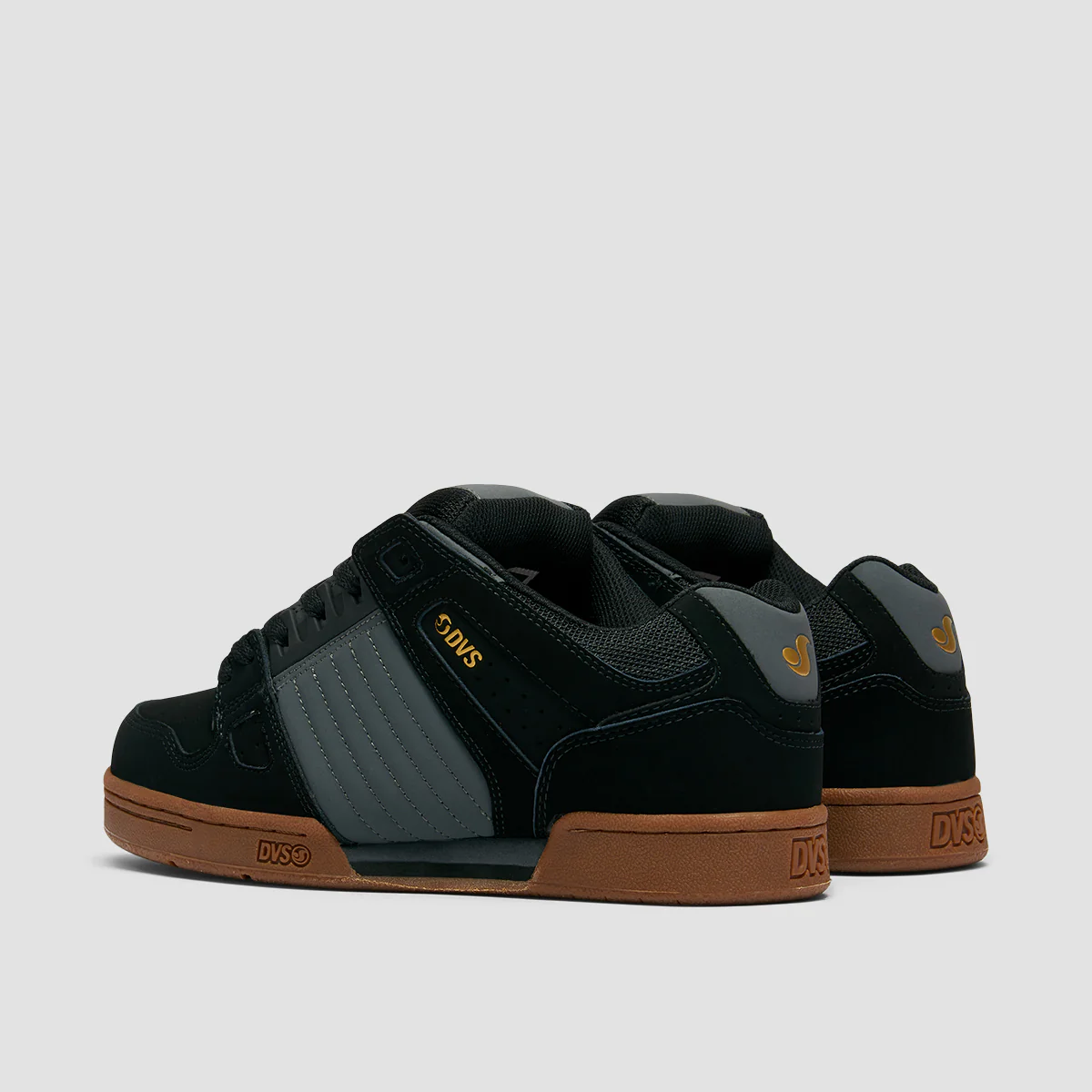 DVS Celsius Shoes - Black/Charcoal/Gum Nubuck - Image 3