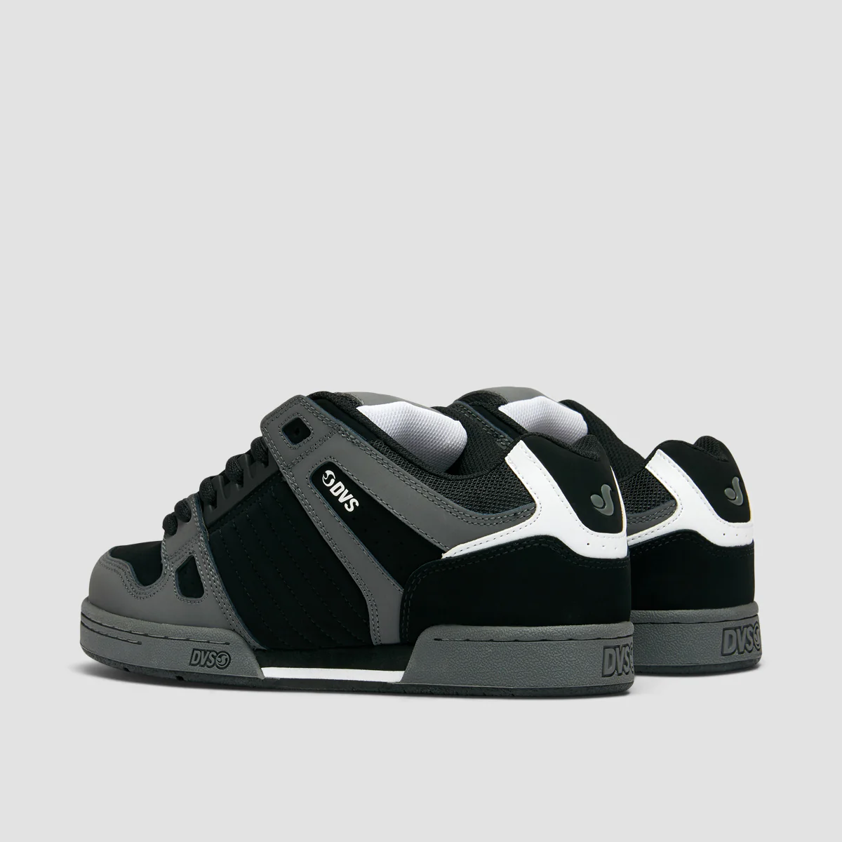 DVS Celsius Shoes - Charcoal/Black/White Nubuck - Image 3