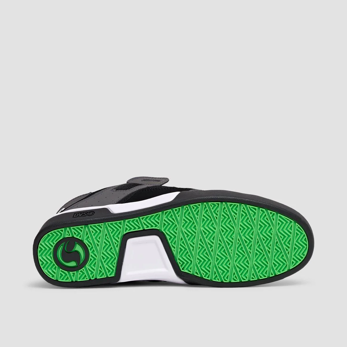 DVS Comanche 2.0+ Shoes - Black/Charcoal/Lime Nubuck - Image 5